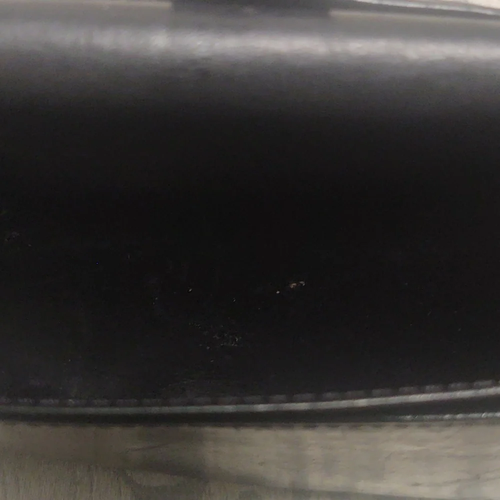 Coach Vintage Black Leather Checkbook Wallet - Picture 10 of 12